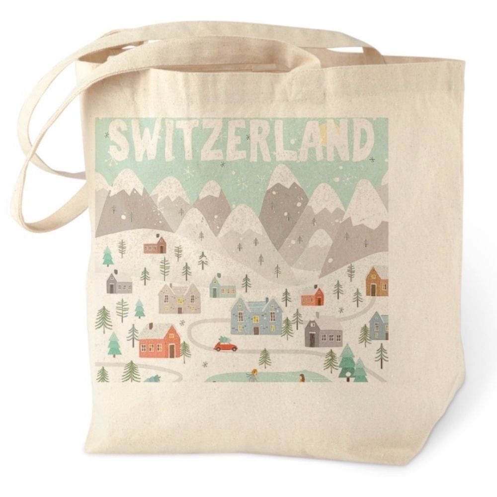 Switzerland 🇨🇭 Canvas Tote